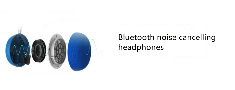How do Bluetooth noise-cancelling headphones achieve noise reduction